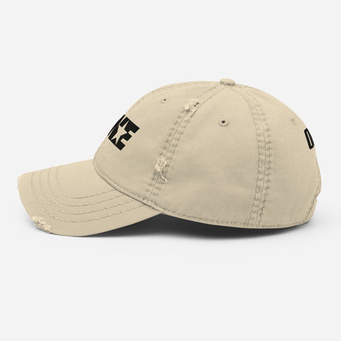 Baseball 1STAR Distressed Dad Hat